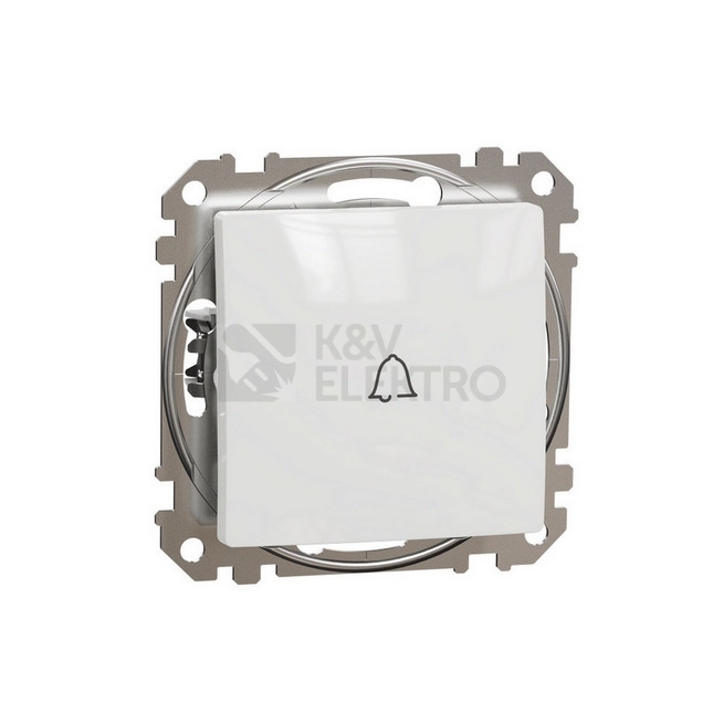 Obrázek produktu Schneider Electric Sedna Design/Elements zvonkové tlačítko č.1/0 bílá SDD111131 0