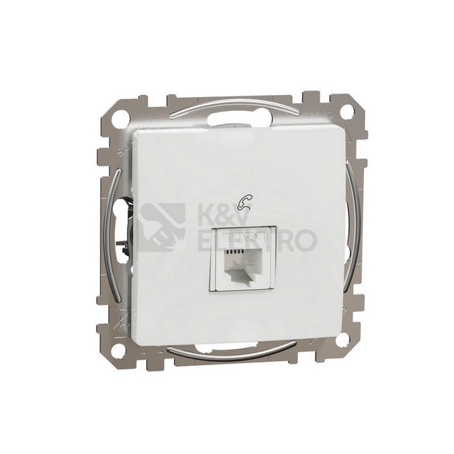 Obrázek produktu Schneider Electric Sedna Design/Elements telefonní zásuvka RJ11 bílá SDD111491 0