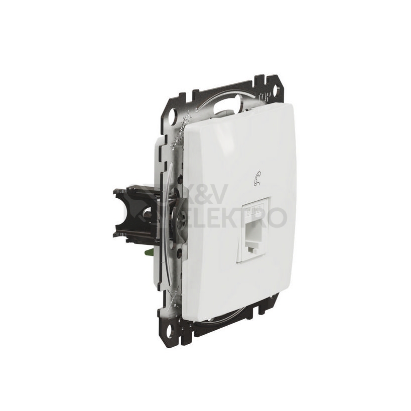 Obrázek produktu Schneider Electric Sedna Design/Elements telefonní zásuvka RJ11 bílá SDD111491 1
