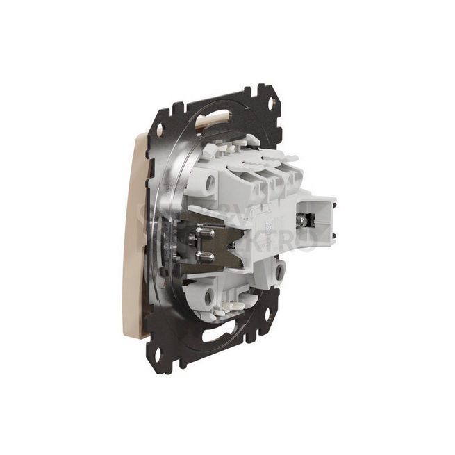 Obrázek produktu Schneider Electric Sedna Design/Elements vypínač č.1 signalizační béžová SDD112101N 4