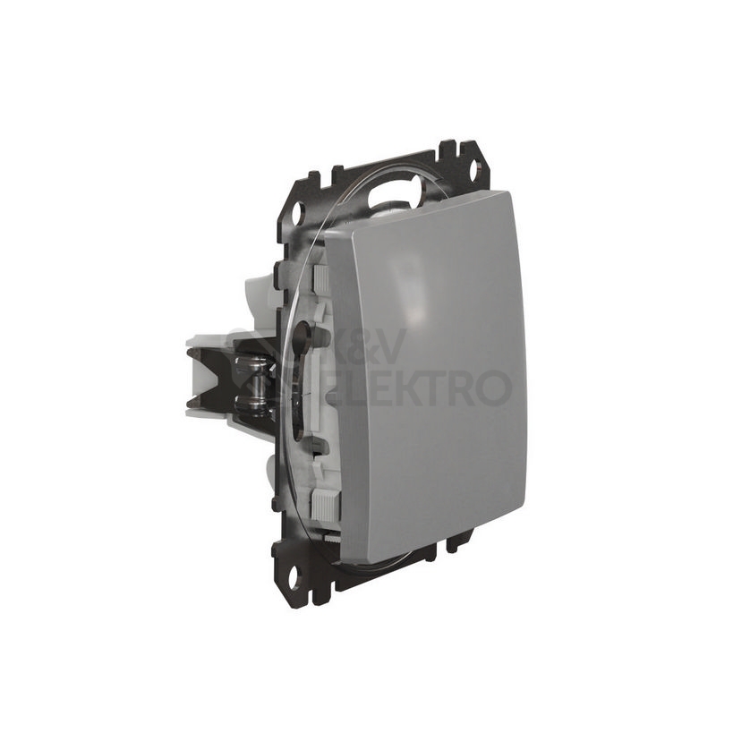 Obrázek produktu Schneider Electric Sedna Design/Elements tlačítko č.1/0 alu SDD113111 1