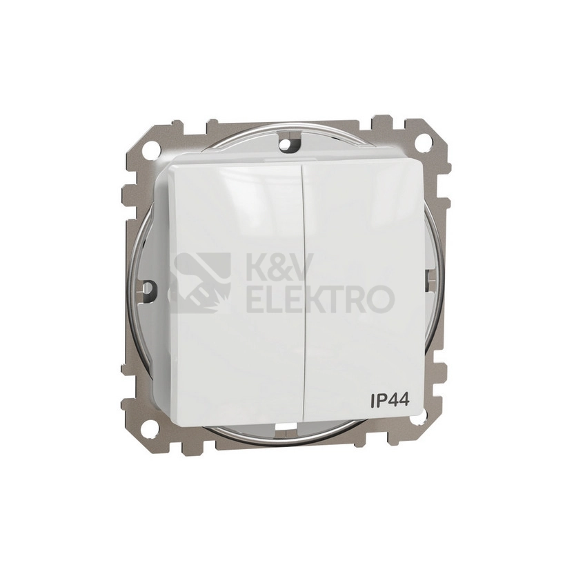 Obrázek produktu Schneider Electric Sedna Design/Elements vypínač IP44 č.5 bílá SDD211105 0