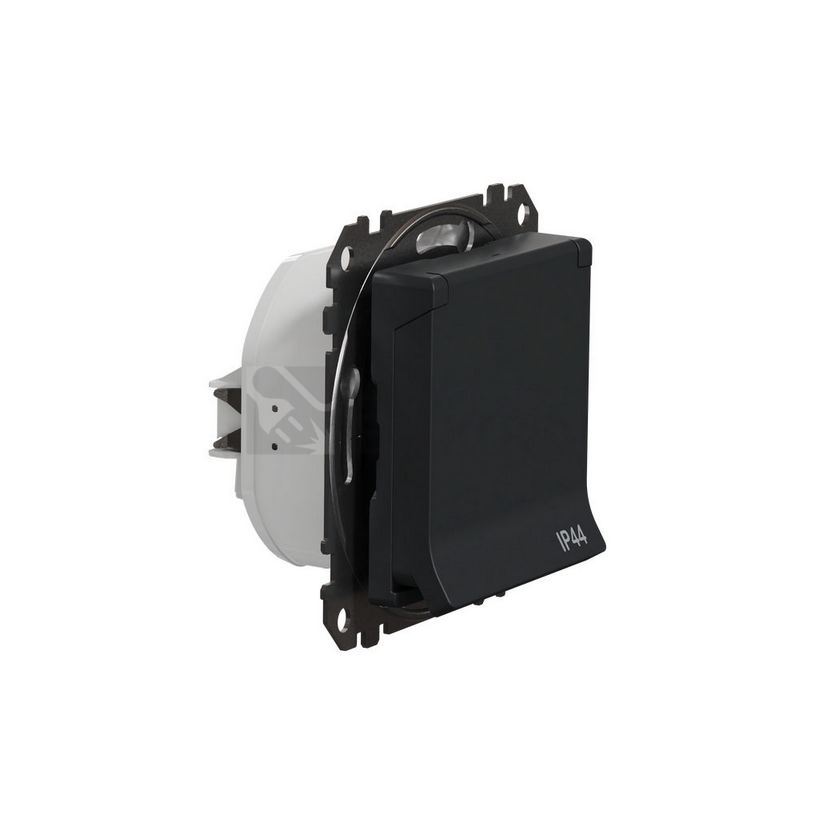 Obrázek produktu Schneider Electric Sedna Design/Elements zásuvka IP44 antracit SDD214014 1