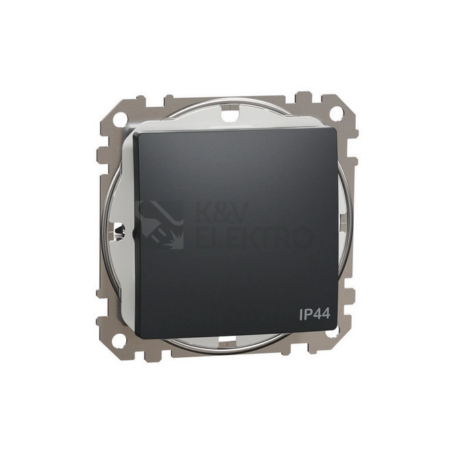 Obrázek produktu Schneider Electric Sedna Design/Elements vypínač IP44 č.6 antracit SDD214106 0