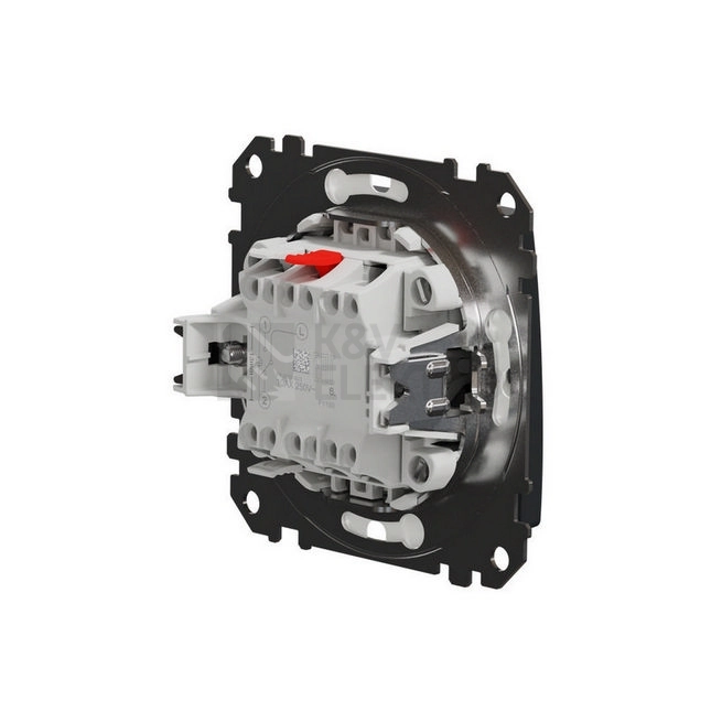 Obrázek produktu Schneider Electric Sedna Design/Elements vypínač IP44 č.6 antracit SDD214106 3