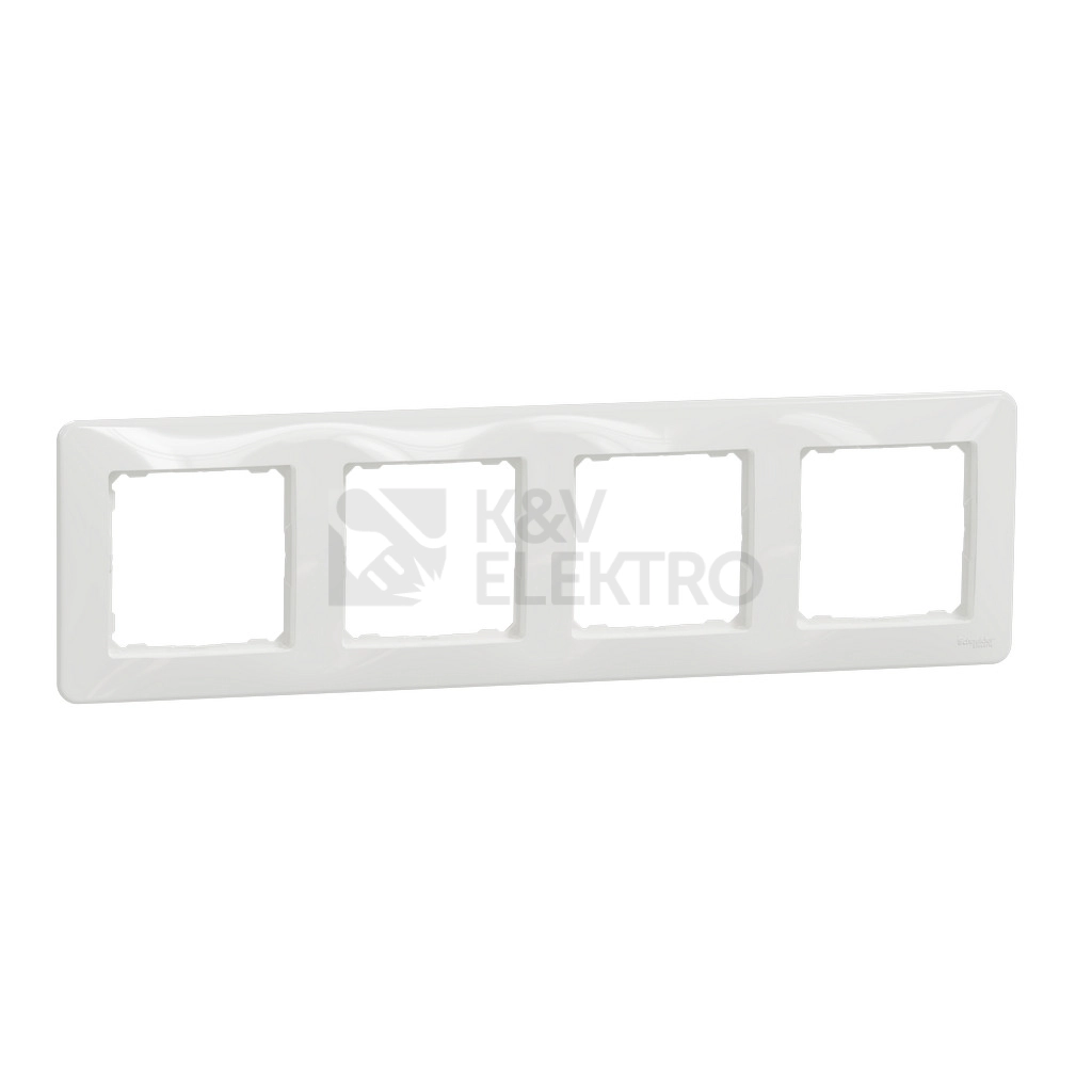 Obrázek produktu Schneider Electric Sedna Design čtyřrámeček bílá SDD311804 0