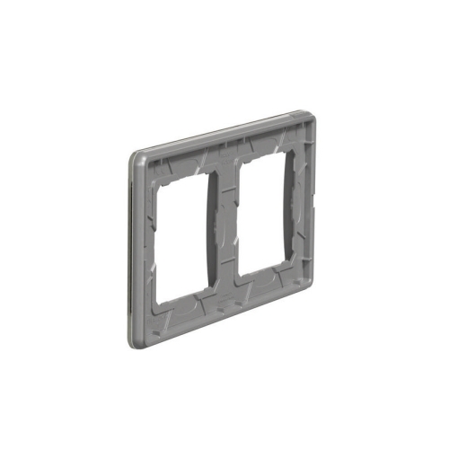 Schneider Electric Sedna Elements dvojrámeček bílé sklo SDD360802