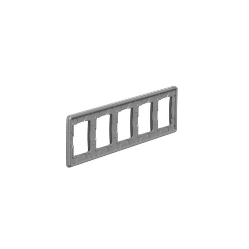 Schneider Electric Sedna Elements pětirámeček bílé sklo SDD360805 (obrázek 5)
