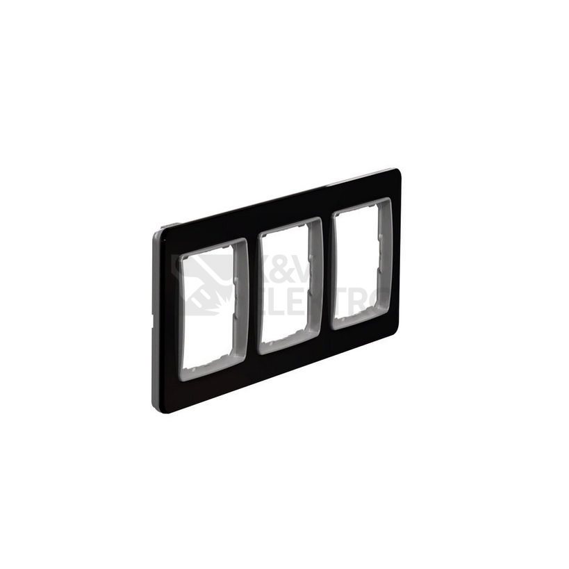 Obrázek produktu Schneider Electric Sedna Elements trojrámeček tmavé sklo SDD361803 1