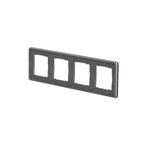 Schneider Electric Sedna Elements čtyřrámeček tmavé sklo SDD361804 (obrázek 4)