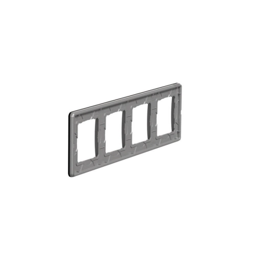 Schneider Electric Sedna Elements čtyřrámeček tmavé sklo SDD361804 (obrázek 5)