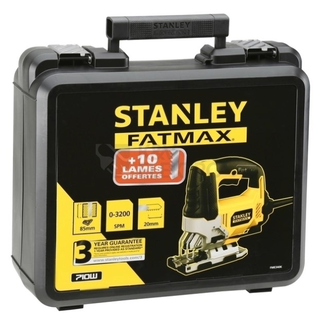 Obrázek produktu Přímočará pila Stanley FatMax FME340KA 710W 2