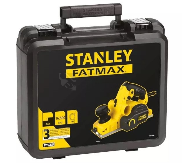 Obrázek produktu  Elektrický hoblík Stanley FatMax FME630K 750W 82mm 2