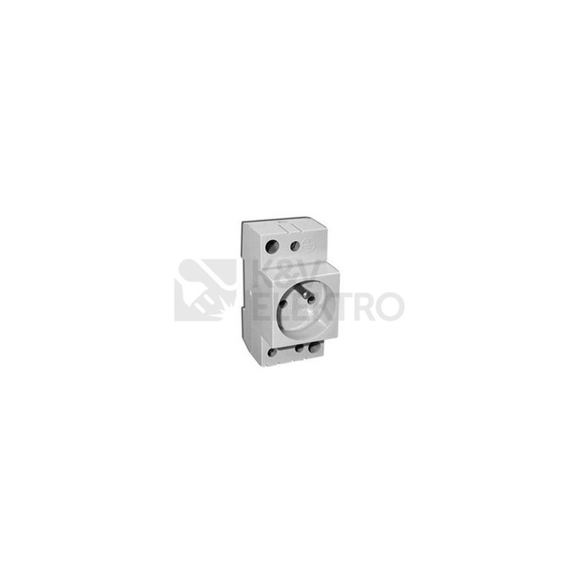 Obrázek produktu Zásuvka na DIN lištu ETI T-2P+Z P 002414010 0