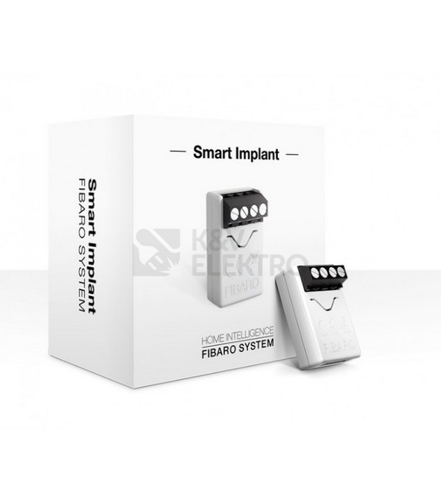 Obrázek produktu Chytrý spínací senzor Fibaro Smart Implant Z-Wave Plus FIB-FGBS-222 0