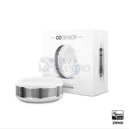Detektor oxidu uhelnatého Fibaro CO Sensor Z-Wave FIB-FGCD-001-ZW5