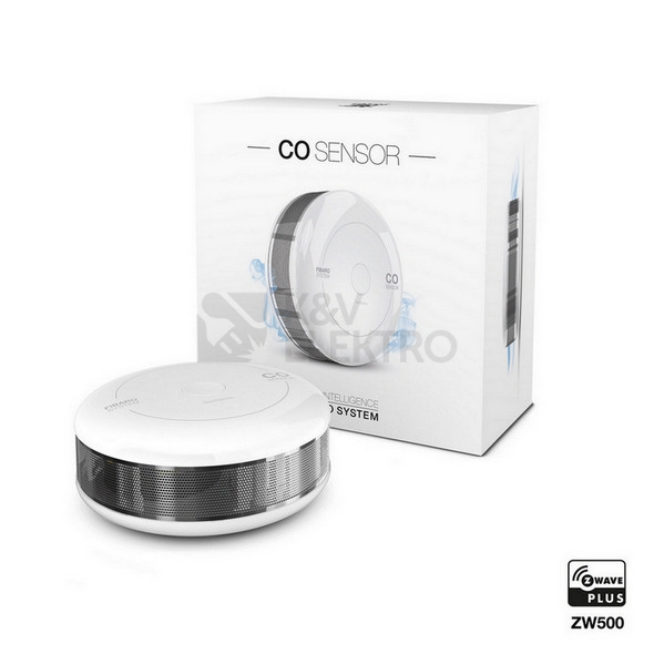 Obrázek produktu Detektor oxidu uhelnatého Fibaro CO Sensor Z-Wave FIB-FGCD-001-ZW5 1