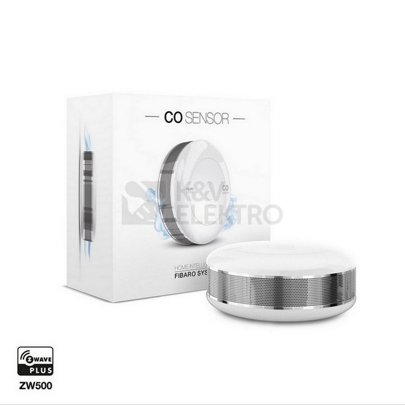 Obrázek produktu Detektor oxidu uhelnatého Fibaro CO Sensor Z-Wave FIB-FGCD-001-ZW5 2