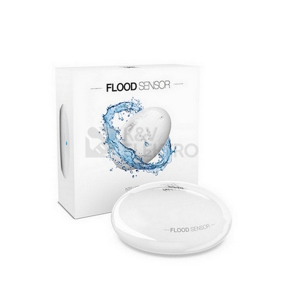 Obrázek produktu Bezdrátový detektor zaplavení Fibaro Z-Wave Plus FIB-FGFS-101-ZW5 2