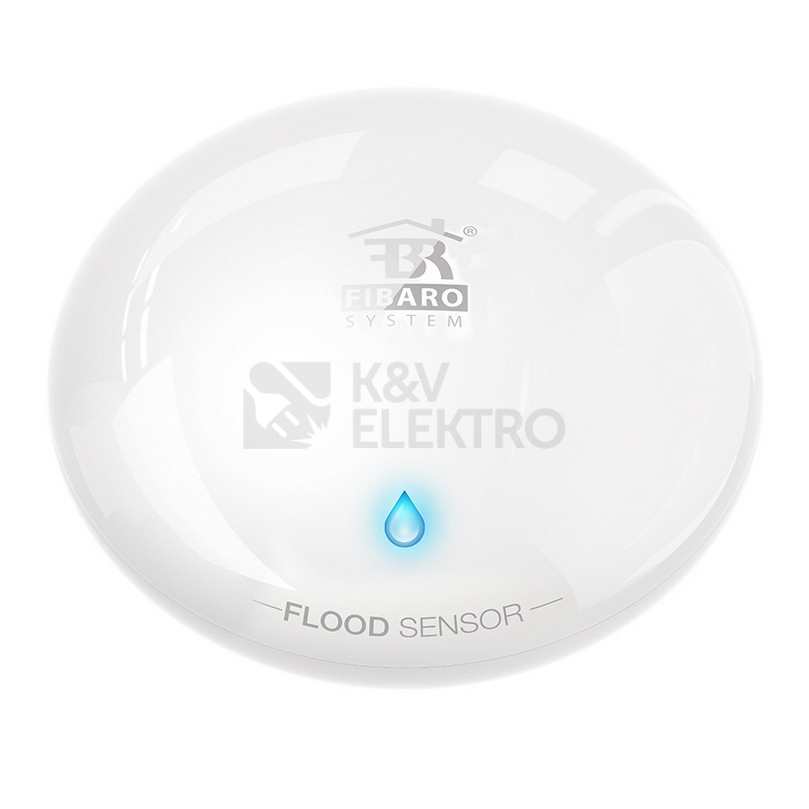 Obrázek produktu Bezdrátový detektor zaplavení Fibaro Z-Wave Plus FIB-FGFS-101-ZW5 3
