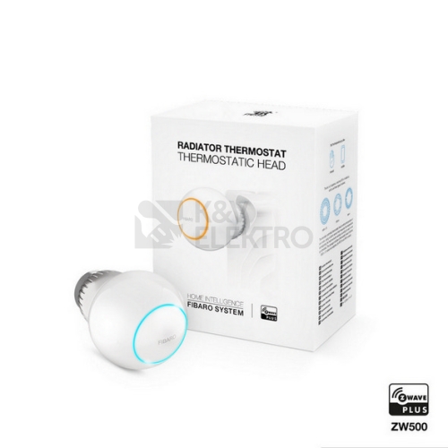 Chytrá termostatická hlavice Fibaro Z-Wave Plus FIB-FGT-001-ZW5