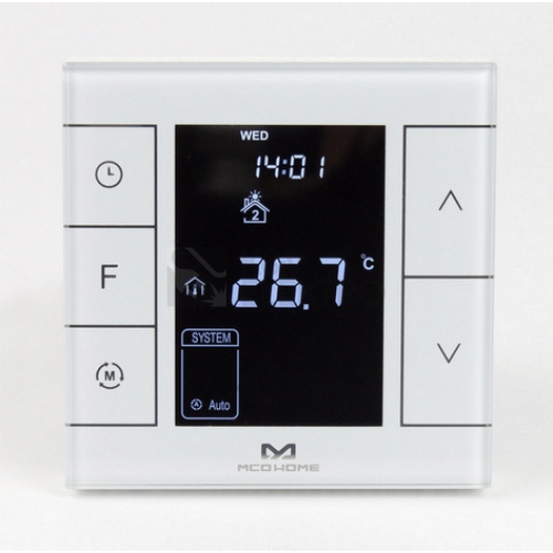 Chytrý termostat pro vodní vytápění a kotle MCOHome Z-Wave Plus MCO-MH7H-WH