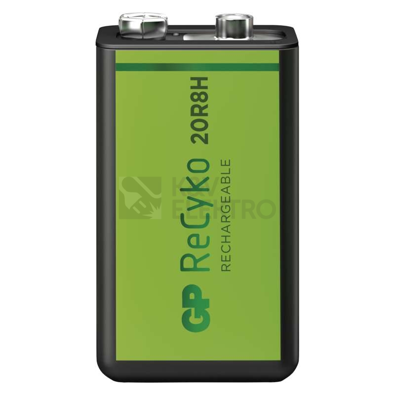 Obrázek produktu Nabíjecí baterie 9V GP ReCyko 200 20R8H 200mAh NiMH 1
