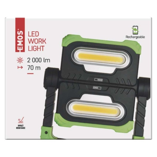 Nabíjecí pracovní LED reflektor 2x COB EMOS P4536 (obrázek 6)