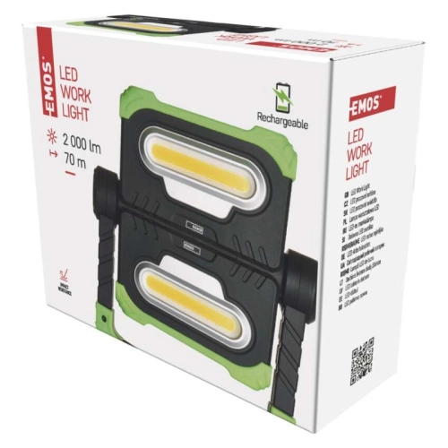 Nabíjecí pracovní LED reflektor 2x COB EMOS P4536 (obrázek 7)