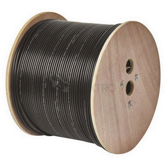 Obrázek produktu Koaxiální kabel venkovní laněný černý RG58U EMOS S5213 metráž 9