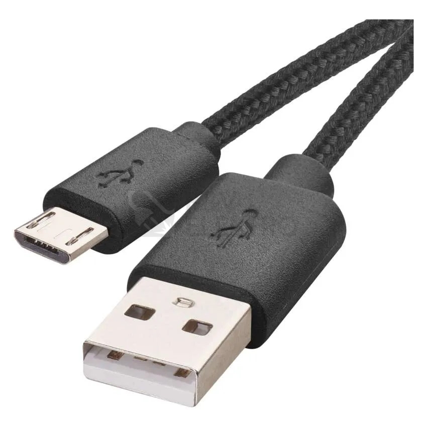 Obrázek produktu USB kabel EMOS USB 2.0 A/M-MICRO B/M 2m černá SM7008BL 0