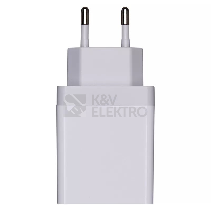 Obrázek produktu  USB nabíječka EMOS V0120 1,5–3,0A (30W) bílá 1