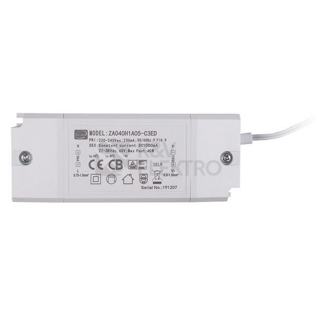 Obrázek produktu Podhledové LED svítidlo Faro RN40 40W 3000K IP44 ML-412.137.32.0 4