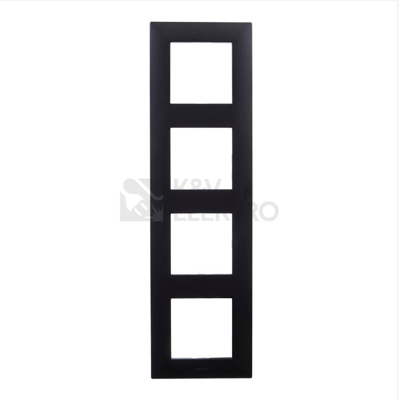Obrázek produktu Legrand Niloé Step čtyřrámeček černá 863594 1