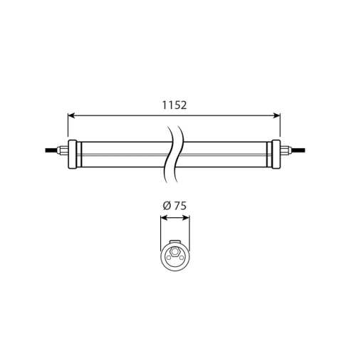 LED svítidlo McLED Chemic 1200 40W 4000K IP69K ML-414.003.73.0 (obrázek 3)