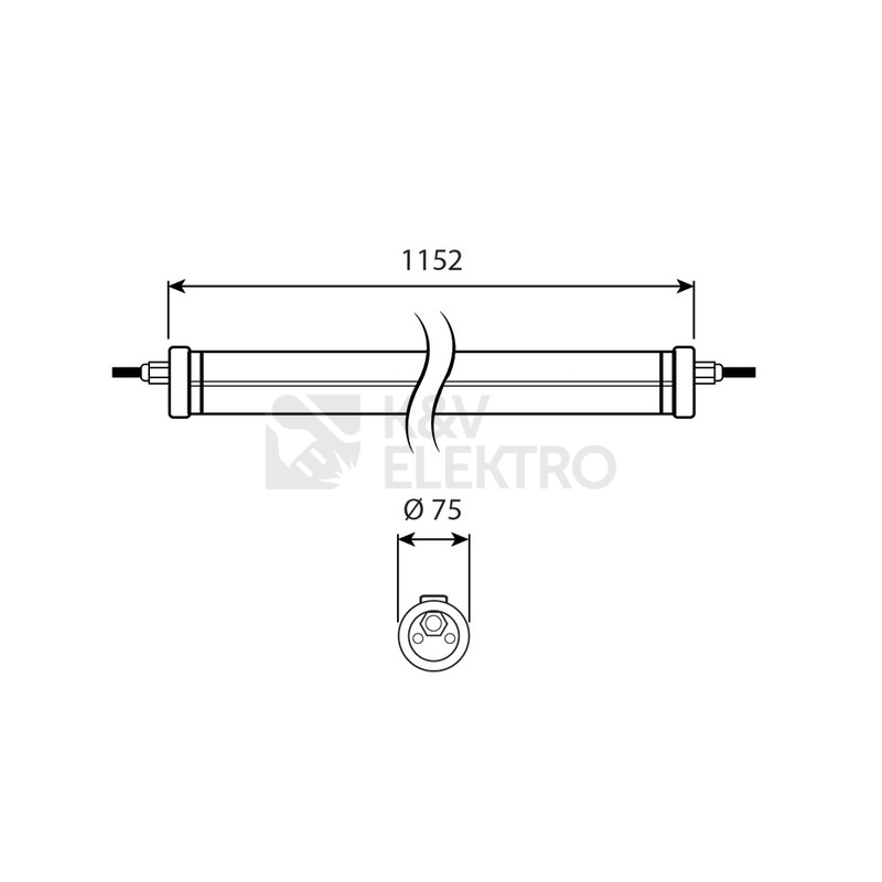 Obrázek produktu LED svítidlo McLED Chemic 1200 40W 4000K IP69K ML-414.003.73.0 9