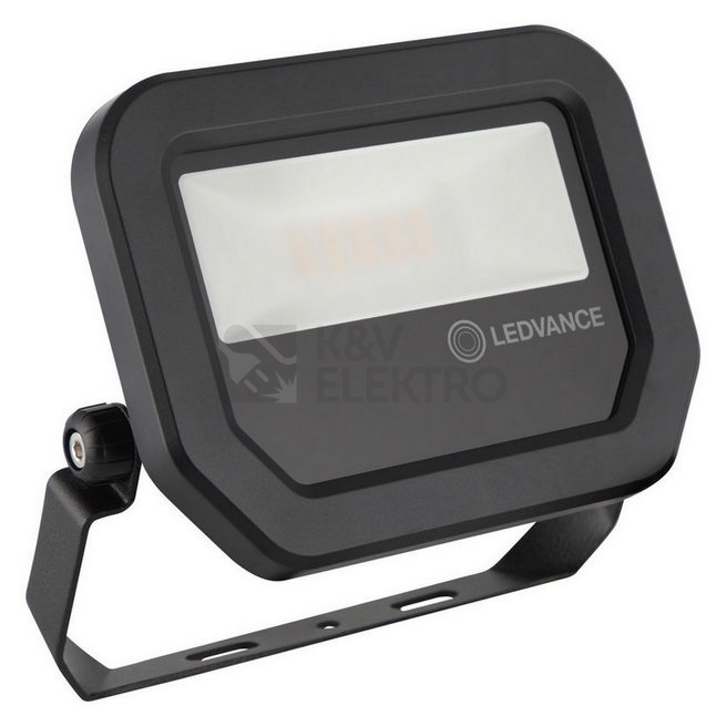 Obrázek produktu  LED reflektor LEDVANCE FLOODLIGHT černý 10W 1100lm 3000K teplá bílá IP65 0