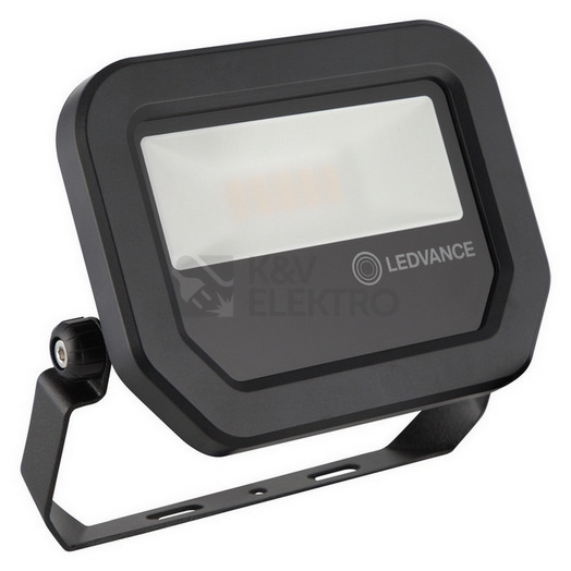 Obrázek produktu  LED reflektor LEDVANCE FLOODLIGHT černý 10W 1100lm 3000K teplá bílá IP65 5