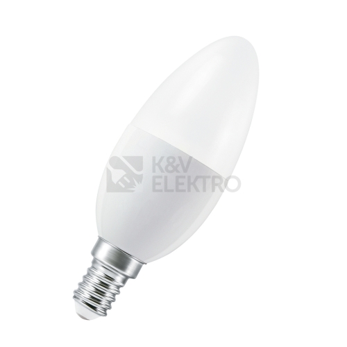 LED žárovka s dálkovým ovládáním E14 OSRAM 4,2W (25W) teplá bílá (2700K) svíčka
