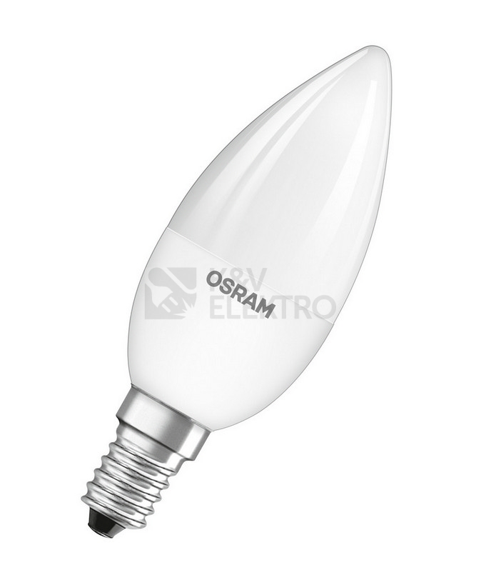 Obrázek produktu LED žárovka s dálkovým ovládáním E14 OSRAM 4,2W (25W) teplá bílá (2700K) svíčka 4