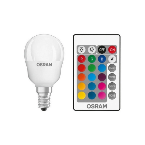 LED žárovka s dálkovým ovládáním E14 OSRAM 4,2W (25W) teplá bílá (2700K) (obrázek 6)