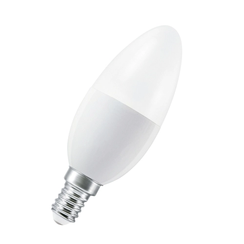 LED žárovka s dálkovým ovládáním E14 OSRAM 4,9W (40W) teplá bílá (2700K)
