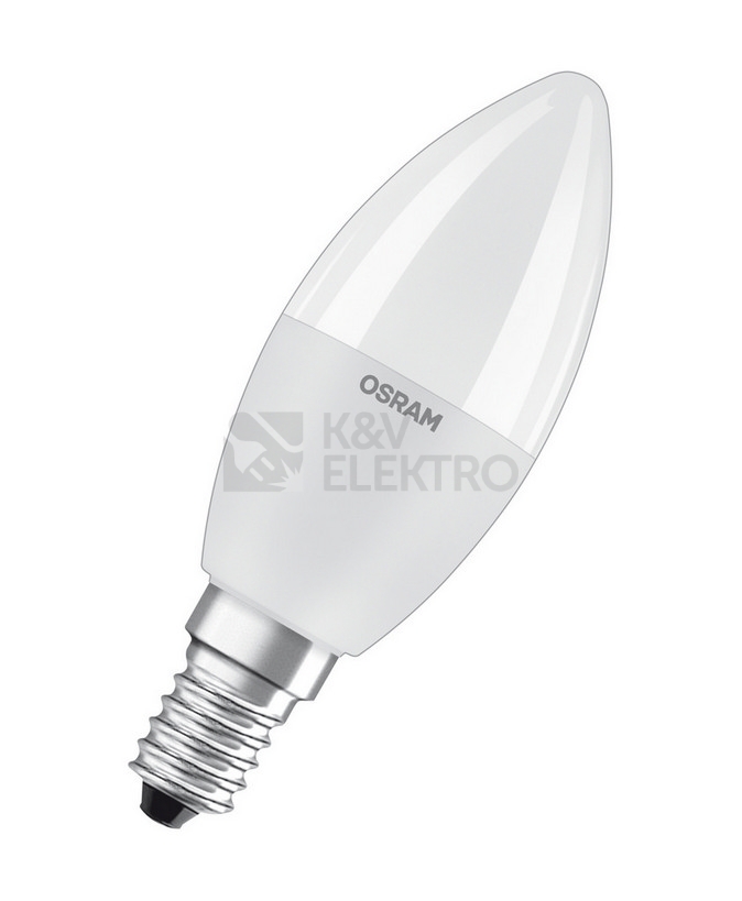 Obrázek produktu LED žárovka s dálkovým ovládáním E14 OSRAM 5,5W (40W) teplá bílá (2700K) 5