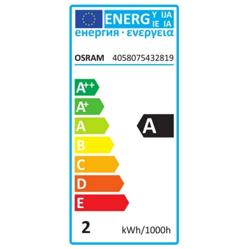 LED žárovka do lednice E14 OSRAM 1,6W (5W) teplá bílá (2400K) (obrázek 4)