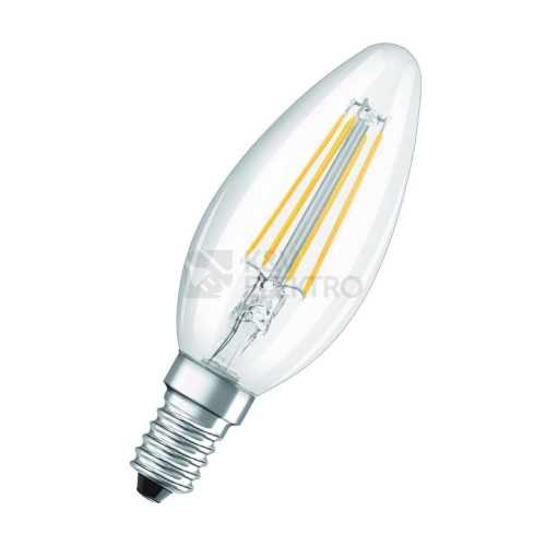 LED žárovka E14 OSRAM VALUE CL B FIL 4W (40W) teplá bílá (2700K) svíčka
