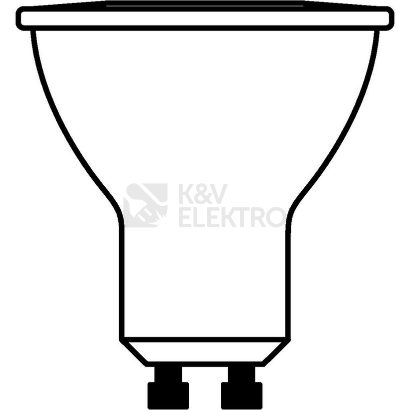 Obrázek produktu LED žárovka GU10 PAR16 OSRAM PARATHOM 8,3W (80W) neutrální bílá (4000K) stmívatelná, reflektor 36° 1