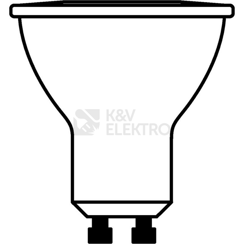Obrázek produktu LED žárovka GU10 PAR16 Osram PARATHOM 8,3W (80W) teplá bílá (2700K) stmívatelná, reflektor 36° 1