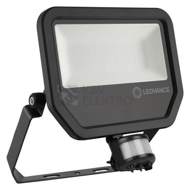 Obrázek produktu  LED reflektor s pohybovým čidlem LEDVANCE FLOODLIGHT černý 50W 5500lm 3000K teplá bílá IP65 0