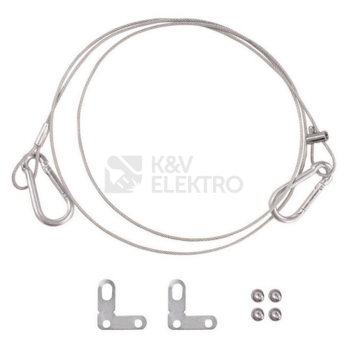 Lankový závěs k LED panelům LEDVANCE PL SECURITY KIT 4058075472990