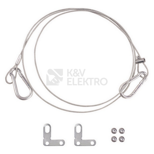 Obrázek produktu Lankový závěs k LED panelům LEDVANCE PL SECURITY KIT 4058075472990 2